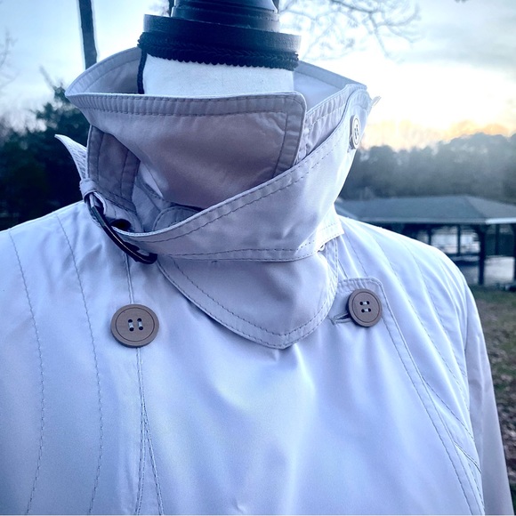 STELLA McCARTNEY🔸Fabulous Lite cream color Trench Coat🔸WOW DETAILS🔸STUNNING ! - Picture 3 of 17